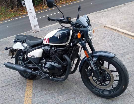 ROYAL ENFIELD SHOTGUN 650 STENCIL WHITE ROYAL ENFIELD SHOTGUN 650 STENCIL WHITE